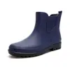 Botas de lluvia de moda transfronterizas para hombre, suela gruesa, resistentes al desgaste, antideslizantes, de goma, impermeables, botas de lluvia para cocina, zapatos de pesca para exteriores para hombre
