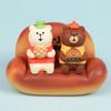 Estilo Japonés Zakka Comida para Gatos y Juego Adornos Lindos Hechos a Mano Cafetería Micro Paisaje DIY Manualidades de Resina Adornos Pequeños