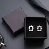 Fabricante vende cajas de embalaje para joyería, cajas de joyería de papel kraft negro para anillos, pendientes, pulseras y collares, disponibles para venta al por mayor