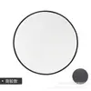Espejo de baño de forma especial Decoración de pared Espejo colgante Inodoro Baño Lámpara frontal Lavabo Espejo de baño sin perforaciones
