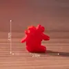 Micro-Paisagem Criativa Ano Novo Estilo Chinês Peixe Koi Saco da Sorte para Atrair Riqueza Decoração DIY Acessório de Pendurar Mini Ornamento de Mesa