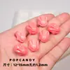 Shanhuhu Contas em Pó Brincos Pulseira Colar Artesanais Acessórios Joias DIY Artesanal Coelho Urso Concha Fofo
