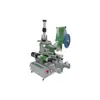 Máquina de rotulagem rotativa semi-automática pequena AB tubo duplo tubo único máquina de costura agente de costura equipamentos de produção de máquinas
