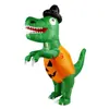 Disfraz inflable de dinosaurio personalizable traje de tiburón alienígena Halloween disfraz divertido para actuación decoración de fiesta