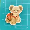 Peluche Lindo de Cachorro de Dibujos Animados Parche Acrílico Accesorios para Pasadores DIY Joyería Hecha a Mano Insignia Imán para Refrigerador Venta al por Mayor