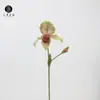 Venta Directa de Fábrica Chanclas de Orquídea de PU Flores Artificiales de Orquídea Orquídeas Flores de Boda Decoración del Hogar Arreglo Floral Accesorios para Fotografía