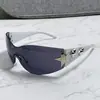 Nuevas Gafas de Sol de Moda Transfronterizas para Mujer, Gafas de Sol Irregulares de Moda Millennial Europeas y Americanas, Gafas de Sol de Influencer Hip-Hop para Hombre
