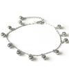 Comercio exterior europeo y americano simple nuevo tobillera de playa para mujer decoración de tobillo Cadena de pie descalzo para mujer Pulsera de campana