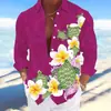 AliExpress Transfronterizo Ola Retro Estampado 3D Camisa de Manga Corta para Hombre Camisa Hawaiana Moda Casual Hombre