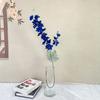 Simulação transfronteiriça 2 garfos delfínio casamento auditório fileira de flores caminho guia arranjo de flores decoração flor artificial casa sala de estar ornamentos acessórios