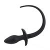 Expansor anal de cauda de cachorro de silicone Sexy Plug anal cauda de raposa plug uretral bastão olho de cavalo silicone uretral masturbação anal
