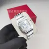 Relógio Quadrado Kajia Guepardo Quartzo Pulseira de Aço Ponteiro de Segundos Relógio Fashion Clássico Comércio Exterior Atacado Dropshipping