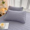 Funda de Almohada Protectora de Tres Ardillas Capa de Aislamiento Funda de Almohada Acolchada Anti-Suciedad y Anti-Escupitajo 48X74cm Impermeable