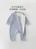 Roupas de Bebê Direto da Fábrica Estilo Quatro Estações Macacões com Zíper para Meninos e Meninas Loungewear de Seda e Caxemira
