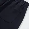 Calça feminina slim de perna reta com cintura alta elástica, novo estilo outono 2026, elegante, modeladora, com caimento, versátil, calça casual estilosa