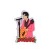 Dibujo Animado Personalizado Cantante Masculino Goma Suave de PVC Plástico Gota Extraíble Hebilla Decorativa Agujero Zapatos Flor Zapato Hebilla Transfronterizo DIY Accesorios