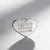 Colgante de Corazón Pintado de Colores Color Caramelo Dopamina Lindo Femenino DIY Accesorios de Joyería Dijes para Bolsos