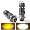 Suministro Exclusivo Transfronterizo para Faros LED de Dos Colores para Vehículos Eléctricos y Motocicletas Cañón de Acero Pequeño Ojo de Pez H4/P15D/Garras Únicas