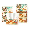 Manhua Paquete de 40 Serie Dunhuang Papel Higiénico Caja Grande Paquete Económico Servilleta de Papel para el Hogar Pulpa de Madera Original Papel Higiénico para Limpieza