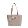 Bolsa de Ombro Grande Capacidade para Comutação Comércio Exterior Feminina 2025 Nova Tendência Moda Bolsa de Ombro Única Roupa da Moda para Estudante de Faculdade Bolsa Tote para Comutação