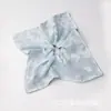 Diadema de Algodón y Lino Artística para Niña con Bordado de Seda Plateada, Simple, Refrescante, Práctica, Diadema Retro, Accesorio para el Cabello de Hada del Bosque