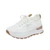 Zapatos de Papá de Verano Nuevos 2025 para Mujer, Zapatos Casuales de Moda Huecos para Mujer, Zapatos Deportivos Transpirables de Malla con Suela Gruesa para Aumentar la Altura