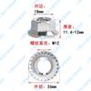 Porca de flange sextavada de dente reverso de aço inoxidável 304 dente esquerdo com tampa de parafuso antiderrapante dente de flor de almofada DIN6923