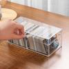 Caixa de Armazenamento de Cartas Transparente de Acrílico Caixa de Armazenamento Blind Box Caixa de Armazenamento de Brinquedos Caixa de Armazenamento de Cartões Postais Cartões de Visita