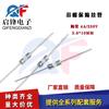Tubo fusible cerámico con plomo 3.6x 10mm 4A/250V doble tapa protección ambiental tubo fusible cerámico con cable corriente