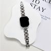Adequado para Apple Watch se Pulseira Apple 678910 Geração Pulseira de metal Pulseira de aço inoxidável Sugar Cube