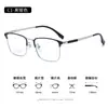 2026 Estilo Nuevo Gafas Cuadradas Personalizadas con Protección contra Luz Azul, Lentes Planos para Hombres y Mujeres, Monturas Ópticas 32807