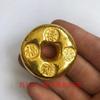 Barras de Oro de Tesorería de la Dinastía Qing Lingotes de Oro Pepitas de Oro Cobre Sólido Lingotes de Oro Estilo Antiguo Ladrillos de Oro que No se Desvanecen Accesorios Oro de Arena