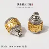 Conjunto de Conectores de Três Vias em Liga de Cobre Banhada a Ouro Eixos Universais Contas Acessórios DIY Artesanato para Pulseiras Coleção