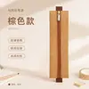 Estuche de lápices de lujo DuPont resistente al desgarro y ecológico, estuche de alta gama portátil en blanco listo para enviar con banda elástica y cremallera para estudiantes
