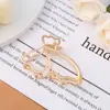 Pinza de aleación estilo francés de moda, pinza para el pelo estilo coreano para la parte trasera de la cabeza, pinza de tiburón para fijar el pelo, accesorio para el pelo, pinza de garra al por mayor en stock