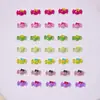 Lazo colorido dulces accesorios para arte de uñas resina lindos pequeños accesorios tridimensionales aretes DIY pinzas para el cabello decoraciones de uñas