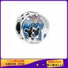 Original Contas Panjia Contas Soltas Cobre Branco Banhado a Prata Série Disney Monstro Pulseira Elegante Pulseira Contas Acessórios DIY