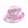 Sombrero de Jazz, Sombrero de Ala Ancha, Para Actuación, Baile con Lentejuelas, Sombrero para Adultos y Niños, Moda del Día del Niño