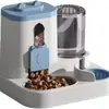 Alimentador Automático para Mascotas 2 en 1, Dispensador de Comida de 1600 ml con Dispensador de Agua de 800 ml para Gatos y Perros, Saliendo de Casa