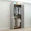 Perchero de Hierro Artístico de Estilo Abierto para Uso Doméstico Simple, Zapatero Metálico de Doble Capa, Ensamblaje de Estante de Armario