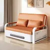 Sofá-cama individual dobrável de uso duplo 2025 novo sala de estar cama dobrável apartamento pequeno varanda cama retrátil multifuncional