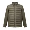 Nova jaqueta de algodão leve 2026 para primavera/outono/inverno para homens, quente, de corte solto, com design patchwork e feita de veludo alemão, um casaco de algodão casual