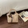Bolsa de Balde Exquisita Simples Transfronteiriça de Verão 2026 para Mulheres, Bolsa de Ombro Transversal Fashion, Bolsa de Mão de Nicho