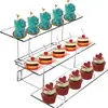 Soporte de Acrílico Personalizado para Pasteles, Elevador, Exhibidor, Organizador de Cosméticos, Caja de Almacenamiento para Perfumes y Almacenamiento para Cupcakes