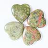 Adorno de Corazón de 25 mm Cristal Natural Piedra Semipreciosa No Poroso Adorno con Forma de Corazón Adorno de Corazón Melocotón Regalo de San Valentín Cuarzo Rosa