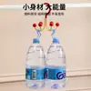 Gancho Rotativo Seis Garras Dopamina para Pendurar Bolsas, Gancho Multifuncional Doméstico para Roupas Íntimas e Chapéus, Prateleira de Armazenamento Sem Furos