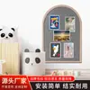 Pegatinas de Pared Autoadhesivas de Fieltro con Adhesivo Tablero de Trabajo para Guardería Decoración de Fondo para Paredes Fotográficas Pegatinas de Pared Creativas