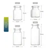 Frasco Transparente 3ml 5ml 7ml 10ml Tubo com Tampa de Alumínio-Plástico Lacre de Segurança Frasco de Vidro Embalagem Frasco para Subembalagem de Pó Liofilizado