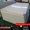 Placa de PE de fornecimento direto da fábrica placa de polietileno molecular ultra-alta placa resistente ao desgaste de alta densidade Placa de revestimento de HDPE placa de plástico branco