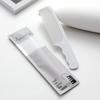 Hotel de estancia en casa suministra bolsa de protección ambiental de alta gama en stock peine desechable cepillo de dientes de cerdas suaves kit de lavado suministros de hotel